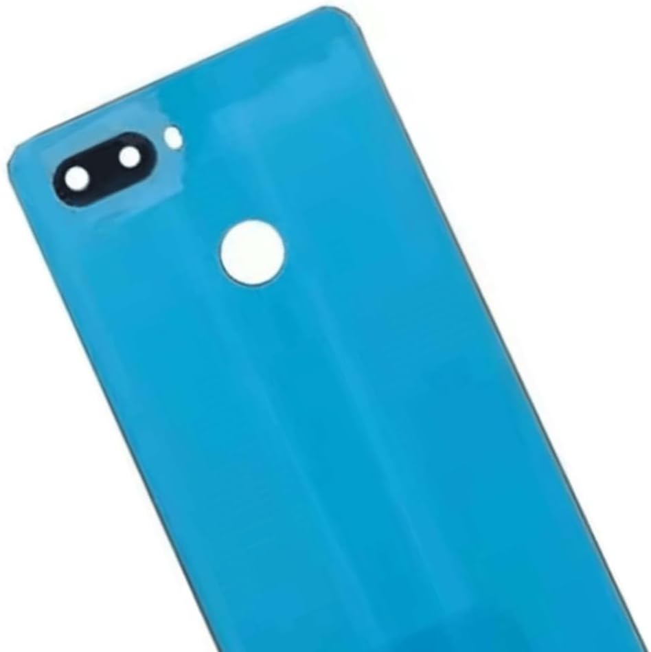 YOOOKOOO Compatible Rear Back Cover for ZTE Nubia Z18 mini – Battery Door Housing Replacement Part (Blue with Finger)