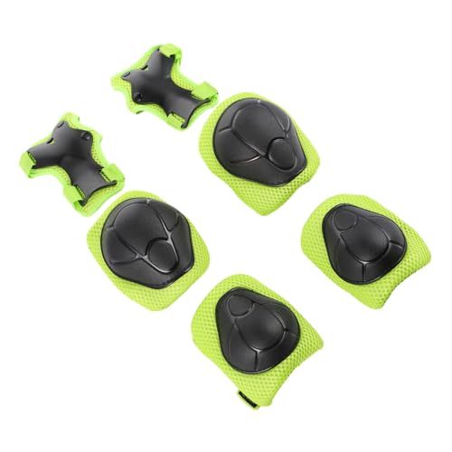 Gogogmee 1Set Sports Protective Gear Durable Knee Pads Elbow Guards Wrist Guards for Skateboarding Roller Skating Outdoor Sports for Teens