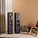 Teufel Ultima 40 Surround Power Edition 5.1-Set - Heimkino Lautsprecher 5.1 Soundanlage mit riesigem Subwoofer (optional kabellos ansteuerbar), Bassreflex, 3-Wege-System - schwarz