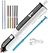 Produktbild igooo Cordless Glue Pen, Akku Schnellheiz Heißklebestift, Mini Heißklebepistole, 6s Aufheizdauer, Automatische Klebestick Zuführung, Lithium Batterie, 7mm Stick (12 sticks+1 pushstick)