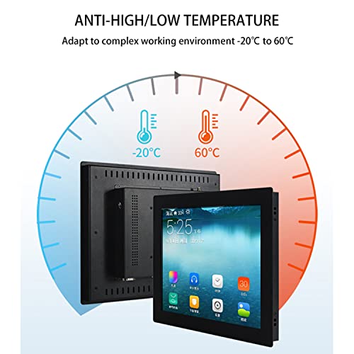 Image of 10.4 Inch Embedded Resistive Touch Industrial Panel PC (4Gb RAM 512Gb SSD, Core i7-3540M)