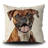 Cadeau amoureux des chiens : les jolies housses de coussin pour chien sont un excellent choix de cadeau pour Noël, un anniversaire, la Saint-Valentin, la fête des pères, la fête des mères, Thanksgiving, etc.
