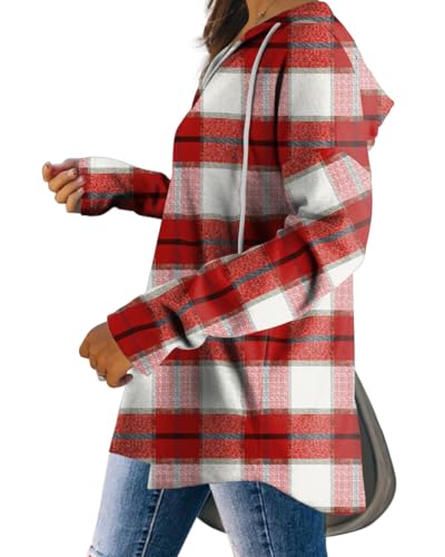Image of Bofell Womens Fashion Tops Hoodies for Women Pullover Oversized Sweatshirts Long SLeeve Shirts Loose Fit