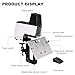 Flat Binder Machine, Electric Desk Stapler, Flat Stitch Stapler, Binding Thickness 40 Sheets, for Office, School & Print Shop