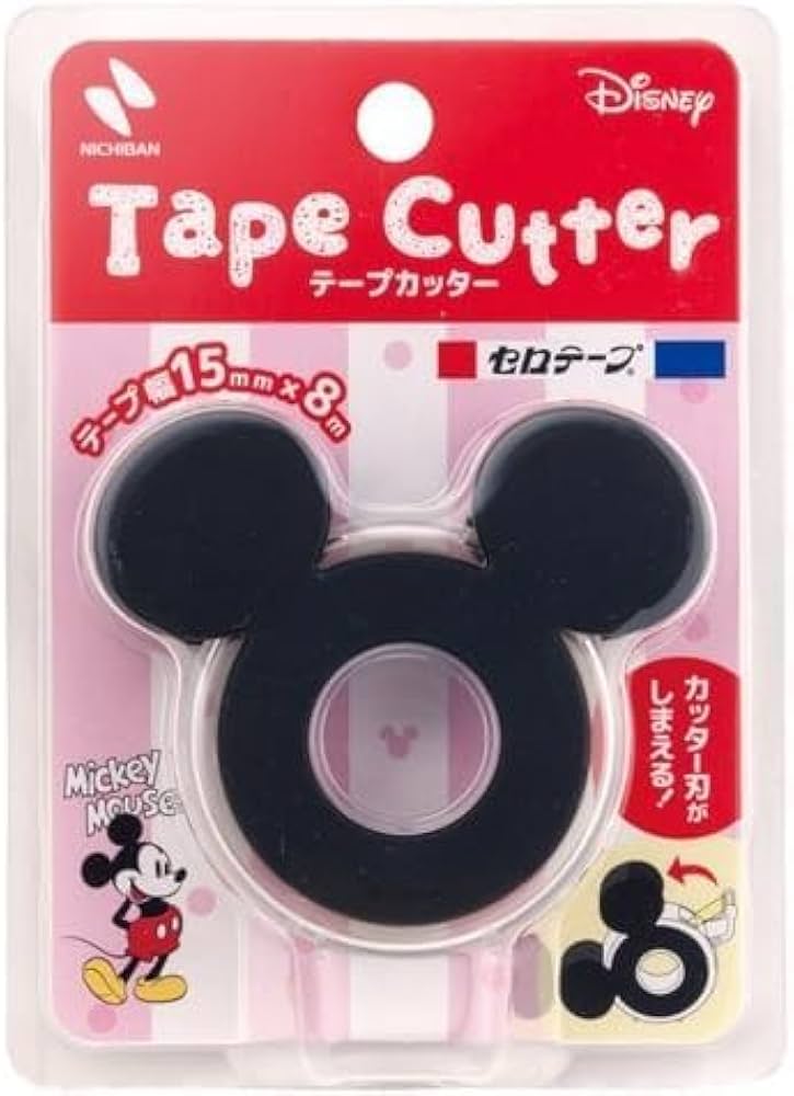 Amazon | ニチバン セロテープ テープカッター ミッキーマウス