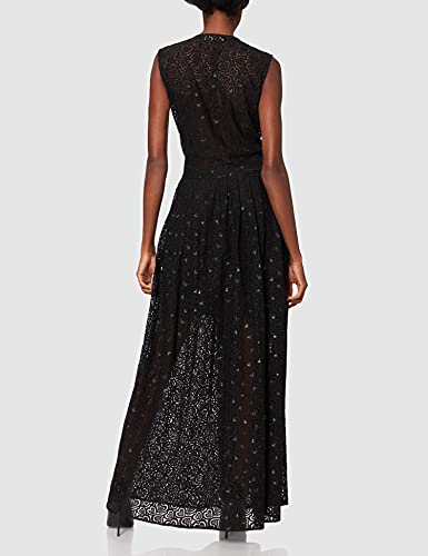 Love Moschino Long Dress in Heart Pattern