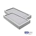 PUREBURG 990051000 Replacement True HEPA Filter Compatible with Hamilton Beach TrueAir 04383 04384 04385 04386 Compact Pet Air Purifiers,H13 2-Pack