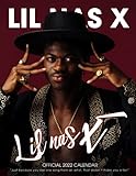  Lil Nas X Calendar 2022: Lil Nas X 2022 Planner with Monthly Tabs and Notes Section, Lil Nas X Monthly Square Calendar with 18 Exclusive Photos