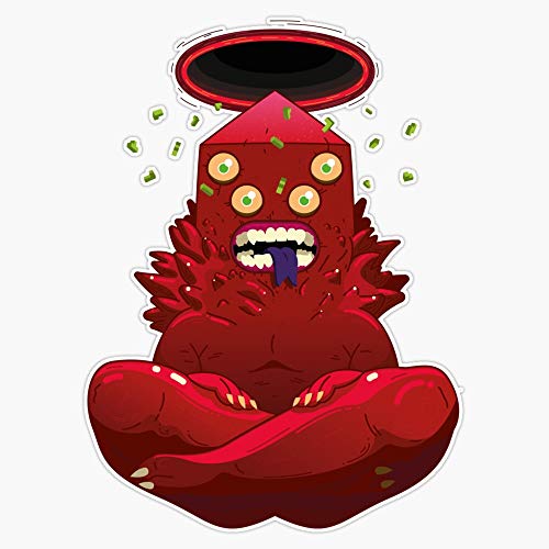 Evan Decals Golb | Adventure Time Sticker Vinyl Bumper Sticker Decal Waterproof 5 inches EVAN-YOGA-STICKERS-148