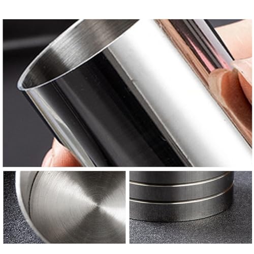 Vaso medidor acero inoxidable 50 ml miniatura 2