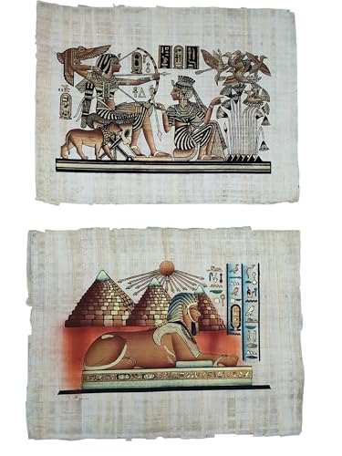 Papyrus égyptiens authentiques idée cadeau art original fait main
