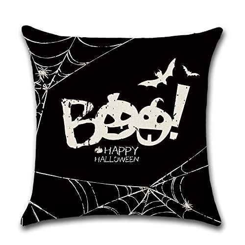Housses de coussin Halloween lin de qualité supérieure 45x45