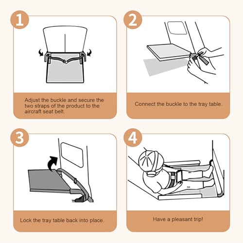Cama de viaje para asientos de avión infantil extensible e impermeable 5