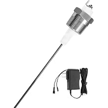 Electric Anode Rod for Hot Water Heater, Powered Titanium Anode Rod Replacement for 40100 Gallon Water Heaters, Reduces Odor, Protects Tank from Corrosion & Scale