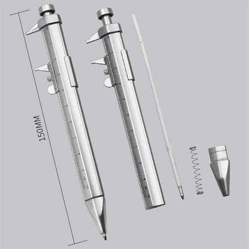 Calibrador Vernier y Bolígrafo Multifuncional 0.5mm miniatura 3