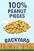 CountryMax Backyard Seeds Shelled Peanut Pickouts 10lbs - Premium Skinless Peanuts for Wild Birds & Squirrels, No Waste, High Protein