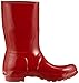 Hunter Women's Original Short Gloss Rain Boots, Military Red, 7 B(M) US