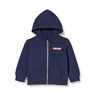 Levi's Kids Lvn boxtab full zip hoodie Baby Boys Dress Blues 12 months