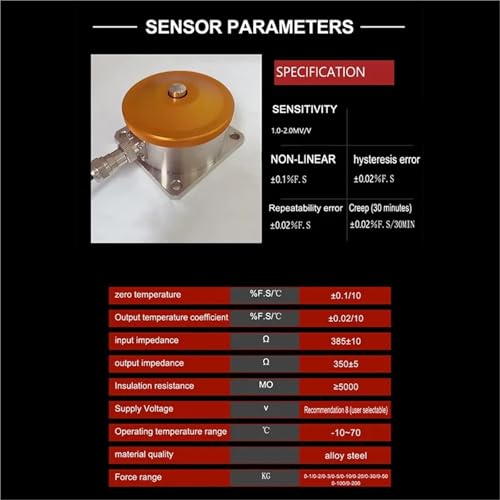 Célula de carga de radios para báscula con sensor de pesaje de lámina de 200KG tipo P 6
