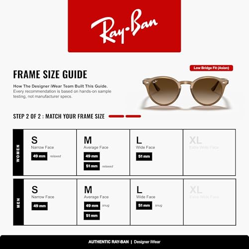 Image of Ray-Ban RB2180F Round Sunglasses for Men for Women