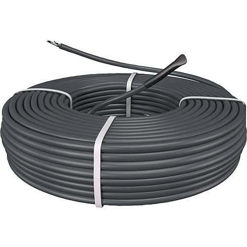 Cable pour chauffage au sol pour béton et chape - 1700 W/Longueur : 100 m, Sans
