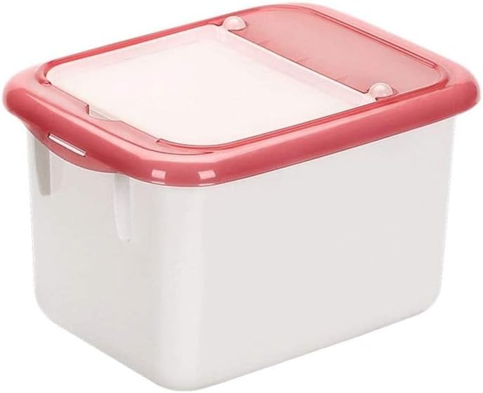 Measuring Cup 5kg High Value Plastic Rice Storage Container Box Violet Box A