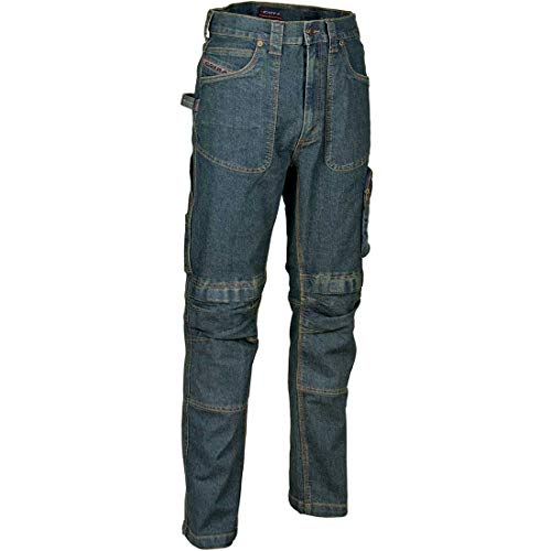 Cofra V151-0-00.Z62 Dortmund - Pantalón de trabajo (talla 62), color azul Cover
