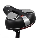 Almeigrity Mountainbike-Rennrad, weicher Sitz, hohl, bequem, stoßfest, Sattelersatz