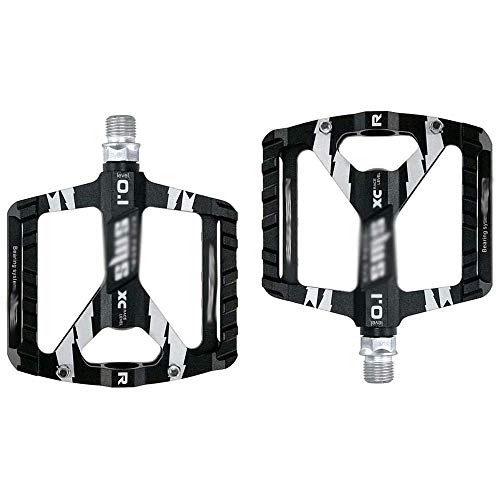 Pédale vélo anti-glissement 9/16" en aluminium pour VTT et route