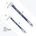 Bates- Cats Paw Nail Puller Set, 2 Pack, 8" & 12", Mini Pry Bar, Crowbar, Pry Tool, Nail Puller Tool, Small Pry Bar, Nail Remover Tool, Nail Pullers, Cats Paw Pry Bar, Catspaw Tool, Cat Claw Tool - Image 2