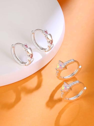 Surgical Stainless Steel Earrings for Girls Women Hypoallergenic Screw Back Earrings for Kids Jewelry Sensitive Ears4