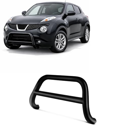 Image of Black Horse A Bar No Skid Plate Black Compatible with 2011-2017 Nissan Juke (Excludes NISMO Model)-BBNIJUA