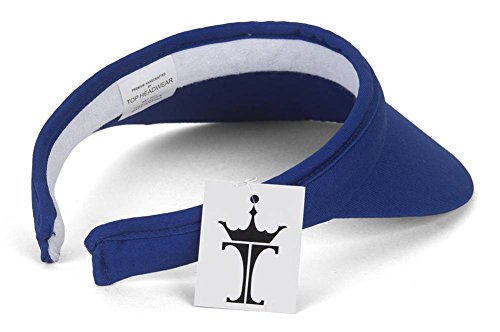 Topheadwear Sports Cotton Twill Clip-On Visor - Royal #TOP1