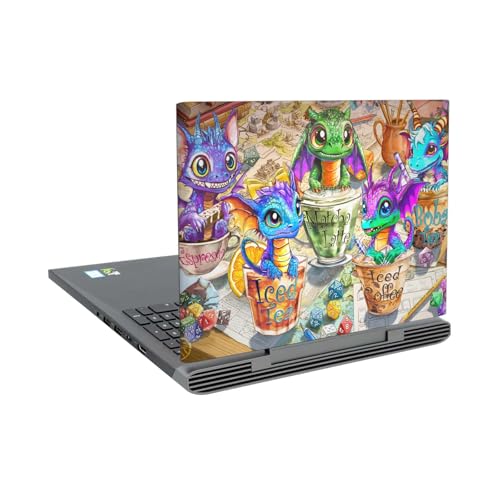 Skin autocollant Ruth Thompson art du dragon pour Dell Inspiron 15 7000