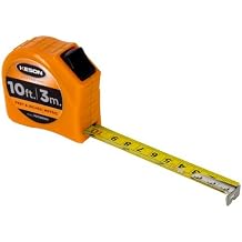 Keson Tape Measure, 5/8 In x 10 ft/3m, Orange PGT18M10V
