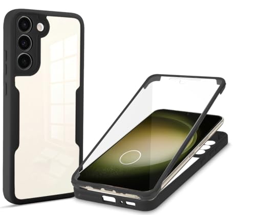 Coque Samsung S21 FE noire résolvant le problème des rayures d'écran sur SM-G990B