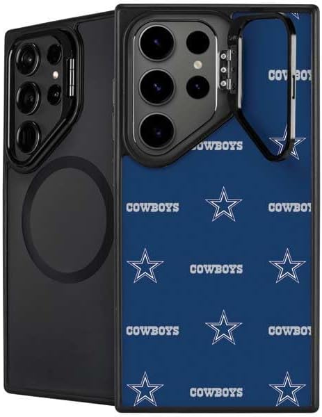 Skinit Kickstand Phone Case Compatible with Galaxy S24 Ultra - Officially Licensed NFL Dallas Cowboys Blitz Series Design
