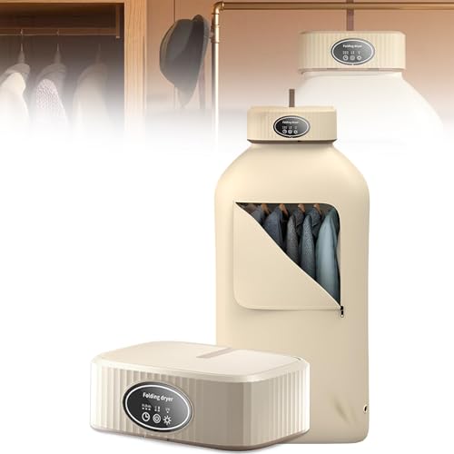 Mini sèche-linge électrique 600W à 2 vitesses de température pour préserver le linge délicat