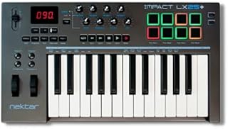 Nektar Impact LX25+ | USB MIDI Controller Keyboard with Nektar DAW Integration