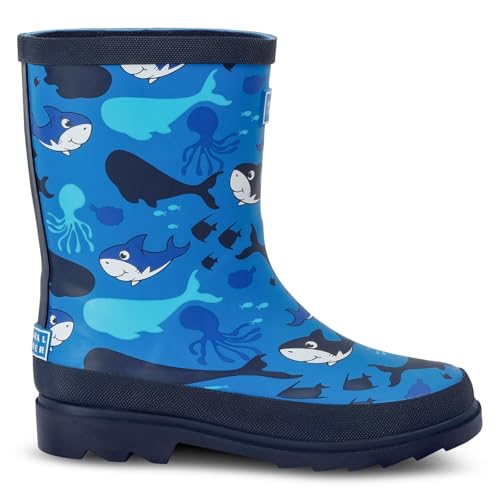 Regatta Kids Mudplay II Outdoor Wellies - Bubbles Print - 3 UK