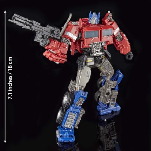 Transformers Toys Studio Series 38 Voyager Class Transformers: Bumblebee movie Optimus Prime Action Figure - Ages 8 and Up, 6.5-inch