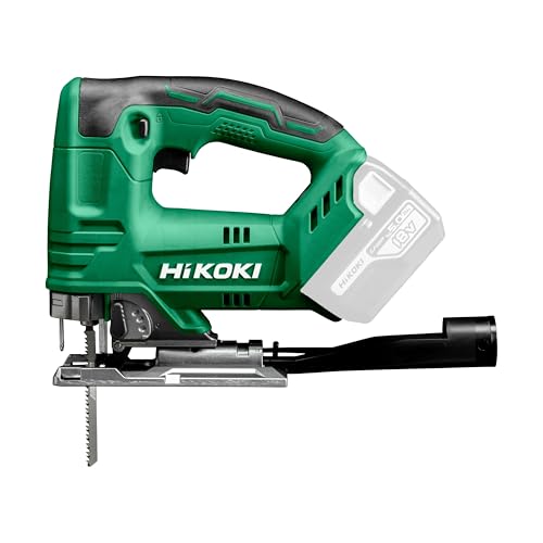 HiKOKI scie sauteuse sans fil CJ18DA – 18 V, Li-Ion, course de 26 mm, changement de lame sans outil, variateur électronique, LED, dans une mallette de transport, sans batterie ni chargeur