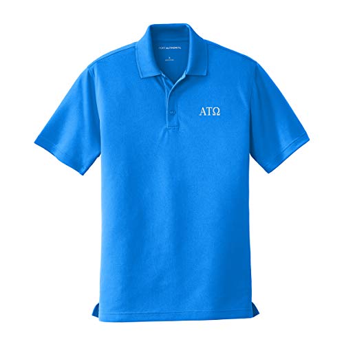Alpha Tau Omega Short Sleeve Performance Polo - Dry Zone UV Micro Mesh Polo