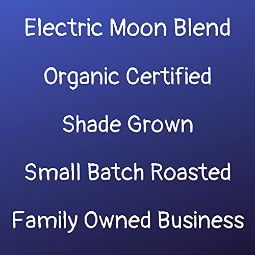 River Moon Coffee, Electric Moon Whole Bean High Caffeine Coffee, 16 Ounces, Bold Medium Dark Roast, 1 Lb. #TOP5