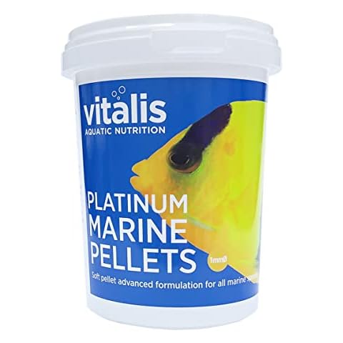 Vitalis Platinum Marine Pellets XS (1mm) 260g Fish Food Cover