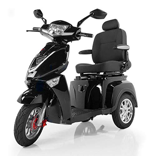 Veloce-Long Range, Lithium Mobility Scooter, 350 lb. Weight Capacity (Red)