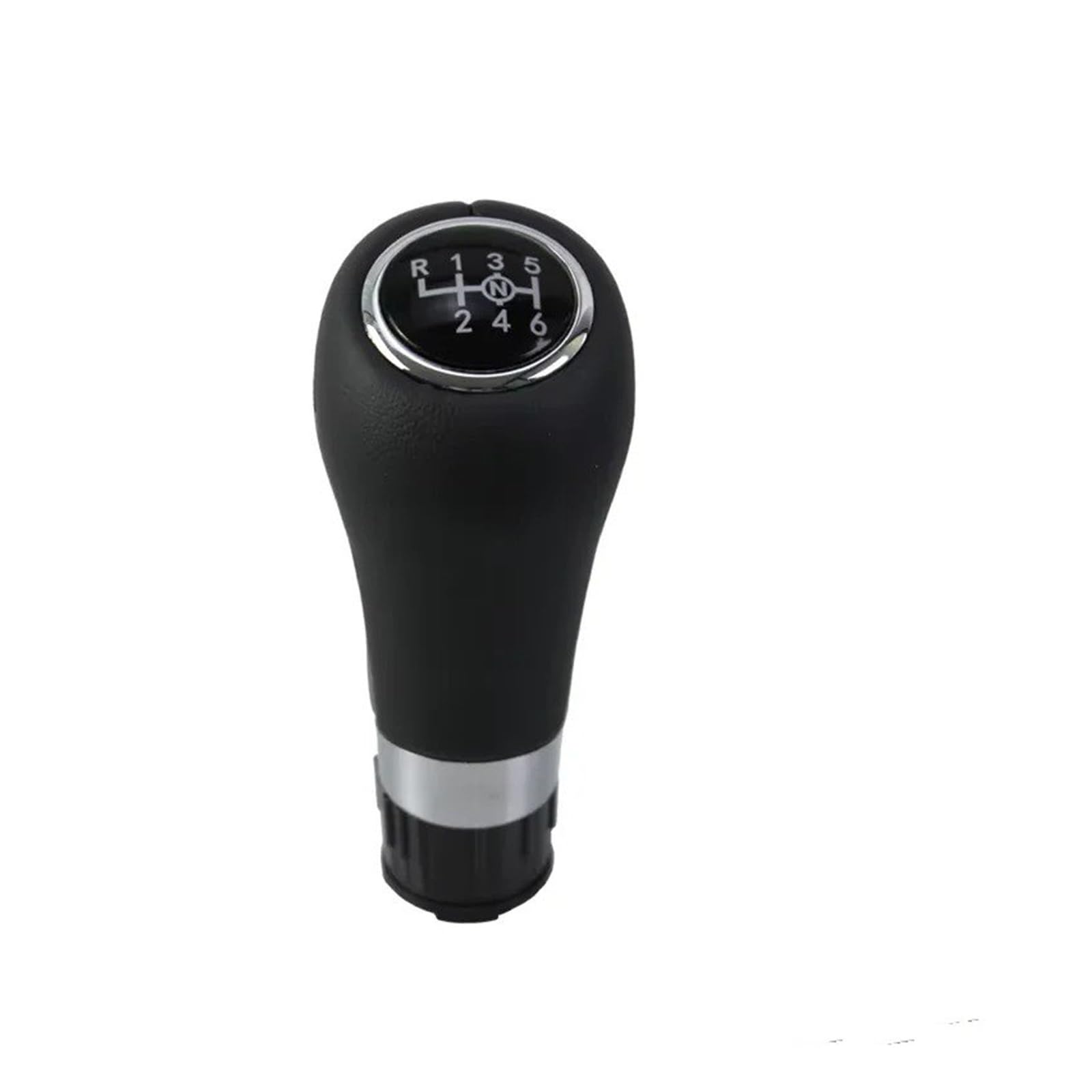 SAUANMNKTP Gearshift Knob for Benz C-Class T204 2007-2014 6 Speed Manual Car Shift Gear Stick Knob(6 Speed-Down 14.5mm)