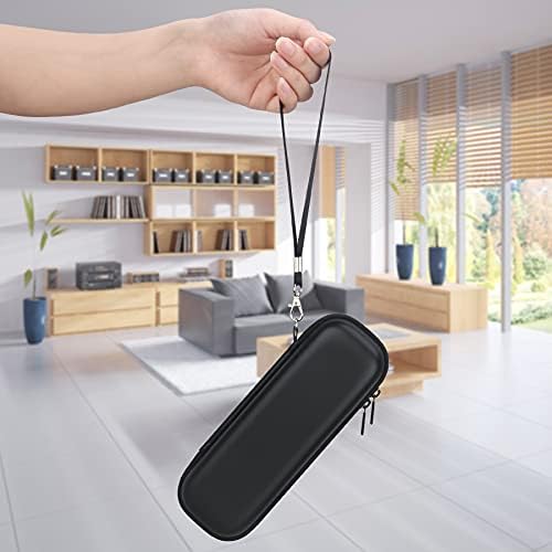Lacdo Apple Pencil Case Holder for Apple Pencil 2nd/1st, iPad Pro Pen Pencil, Apple Pen Accessories, Samsung Huawei Stylus, USB Cable, Earphone Hard EVA Protective Carrying Case Bag, Black