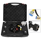 3500PSI Hydraulic Nitrogen Accumulator Charging System Pressure Test Kit w/Case Filling Kit Gas Valve Test Kit 0-250Bar
