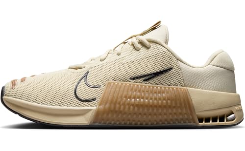 Nike Metcon 9 Men's Workout Shoes (DZ2617-200, Light Khaki/Desert Khaki/Parachute Beige/Black)